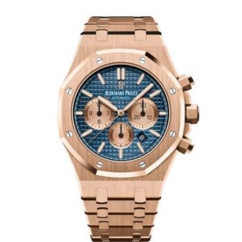 Luxury Audemars Piguet Royal Oak Selfwinding Chronograph 18K Rose Gold Watch 26331Oroo1220Or01