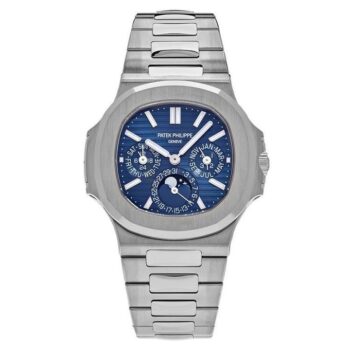 Luxury Patek Philippe Nautilus White Gold 5740-1G-001 With Blue Sunburst Dial