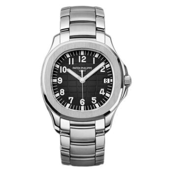 Patek Philippe Aquanaut Black Dial Stainless Steel Automatic Men'S Watch 5167-1A 5167/1A