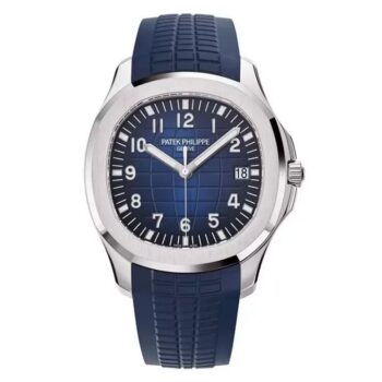 Patek Philippe Aquanaut Blue Dial 18K White Gold Men'S Watch 5168G-001