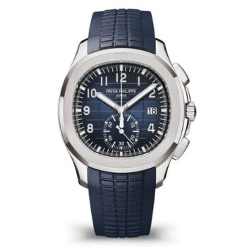 Patek Philippe Aquanaut White Gold Blue Dial 5968G-001