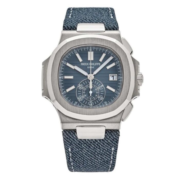 Patek Philippe Nautilus 5980/60G-001 Opaline Blue-Gray