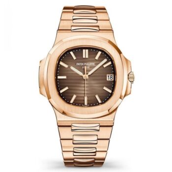 Patek Philippe Nautilus Rose Gold 5711-1R-001 With Light/Dark Brown Gradated Dial