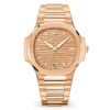 Patek Philippe Nautilus Rose Gold 7118-1R-010 With Golden Brown Opaline Dial