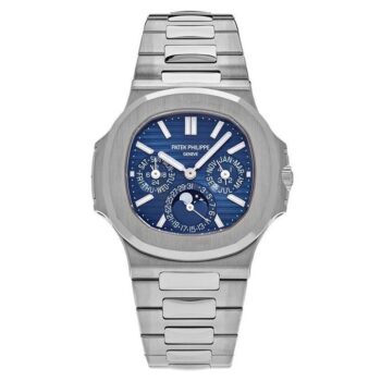 Patek Philippe Nautilus White Gold 5740-1G-001 With Blue Sunburst Dial