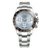 Rolex Cosmograph Daytona 40mm Platinum Oyster Ice Blue Dial 116506