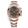 Rolex Cosmograph Daytona Chronograph Automatic Chronometer Brown Dial Men Watch 40mm