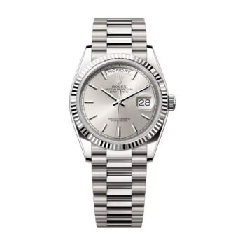 Rolex Day-Date 128239-0005 Silver Dial