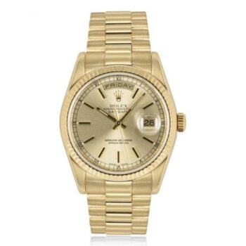Rolex Day-Date 36mm 118238 President Gold Champange Dial