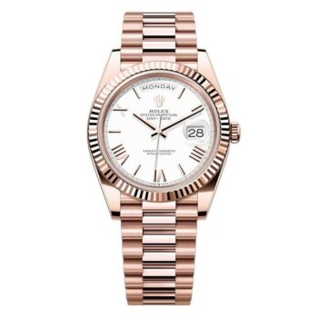 Rolex Day-Date 40 2022 White Dial