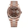 Rolex Day-Date 40 Chocolate Dial 18K Everose Gold President Automatic Men's Watch 228235Chsp