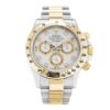 Rolex Daytona 116523 Yellow Gold Oyster White Diamond Dial
