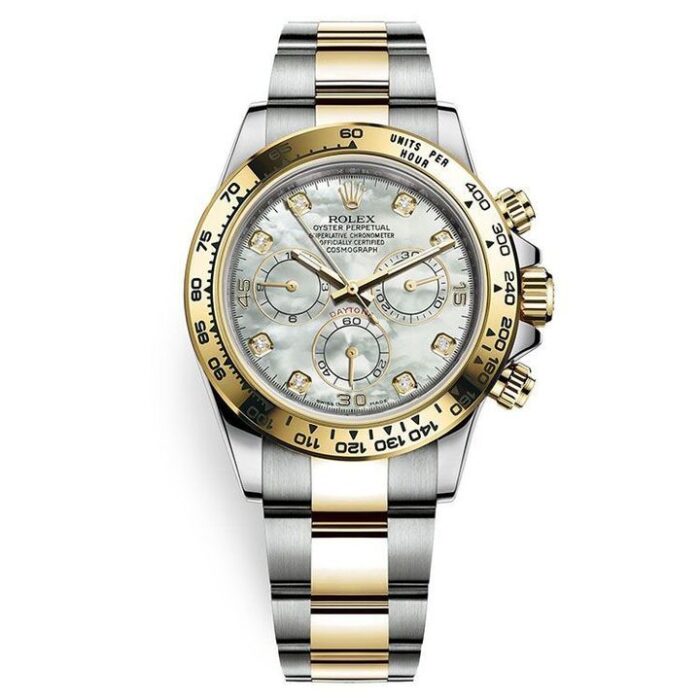 Rolex Daytona Chronograph Automatic Chronometer Diamond Men Watch 40mm