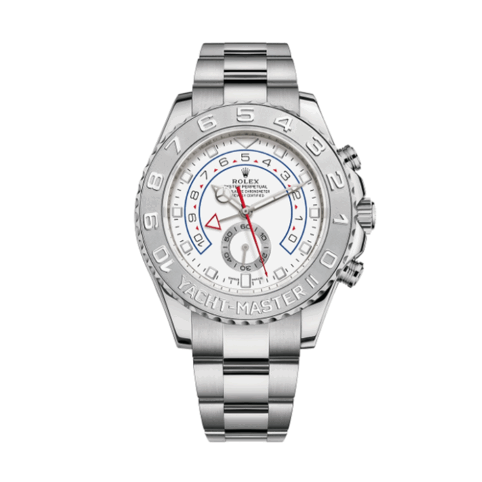 Rolex Yacht-Master Ii White Gold Regatta Chronograph Platinum Bezel 116689